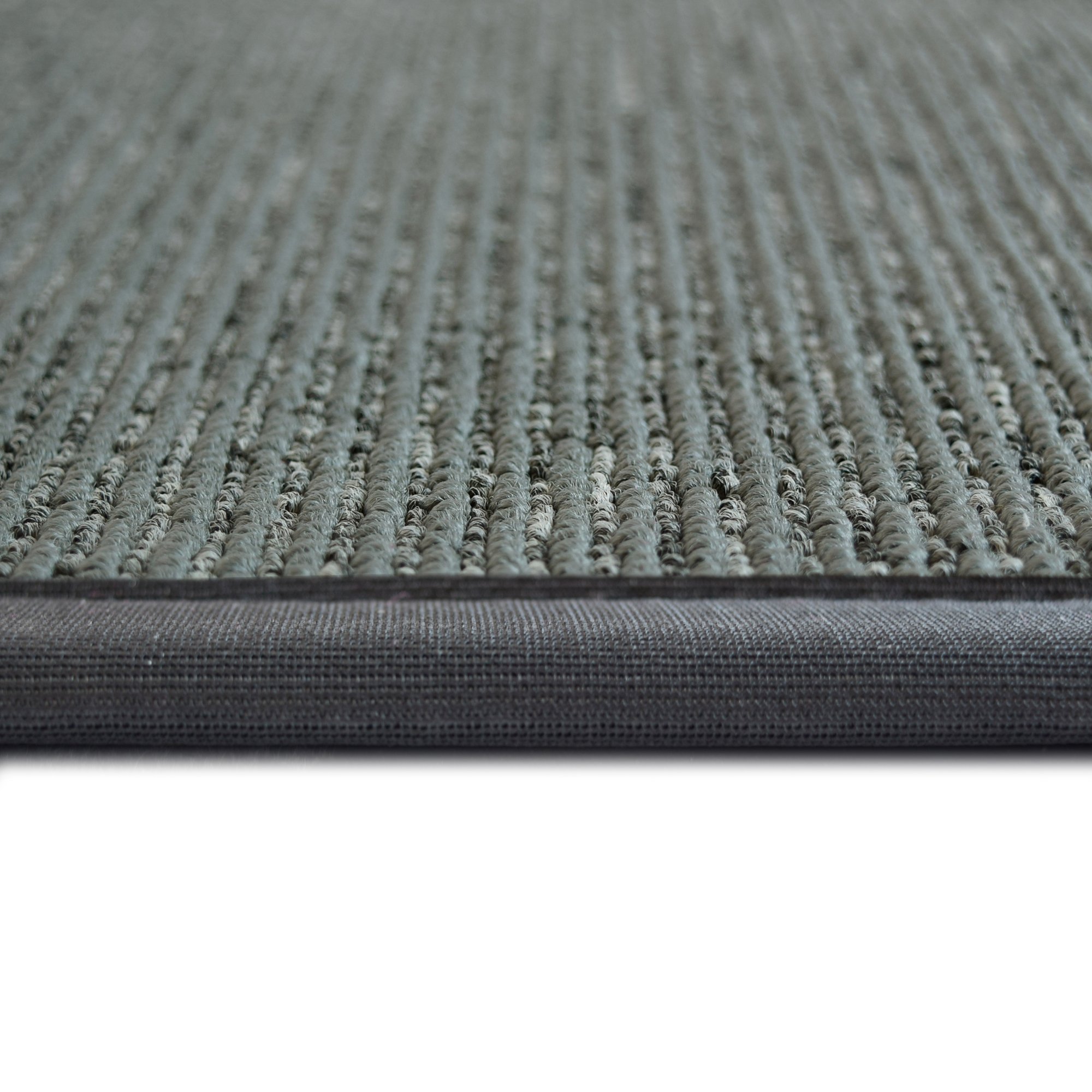 Premium Synthetic Sisal Runner Rug - Softer Than Natural Sisal, Stain Resistant & Easy to Clean - Graphite 28.5