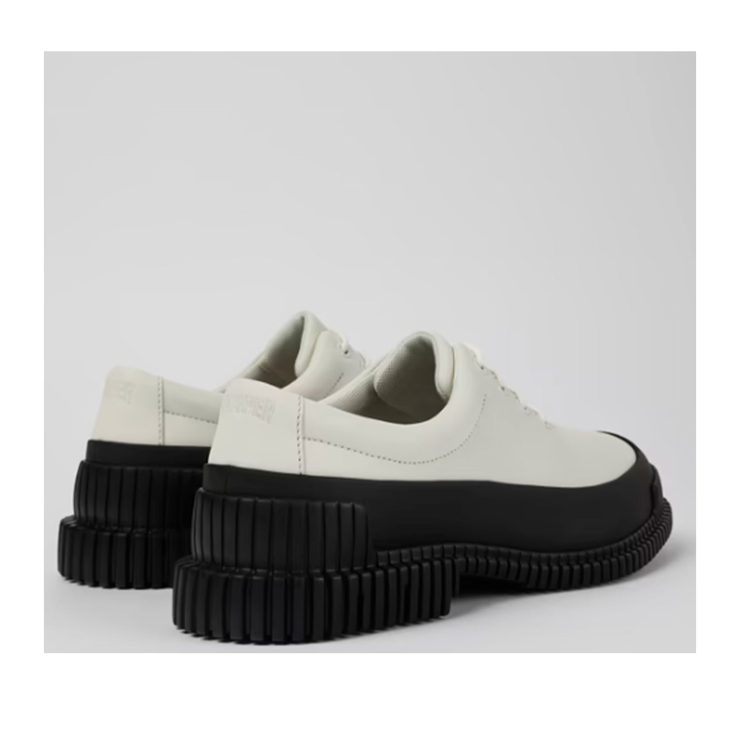 Camper Women's Pix Sneakers - White & Black Casual Shoes for Walking, Travel & Everyday Wear | Comfortable & Stylish Footwear