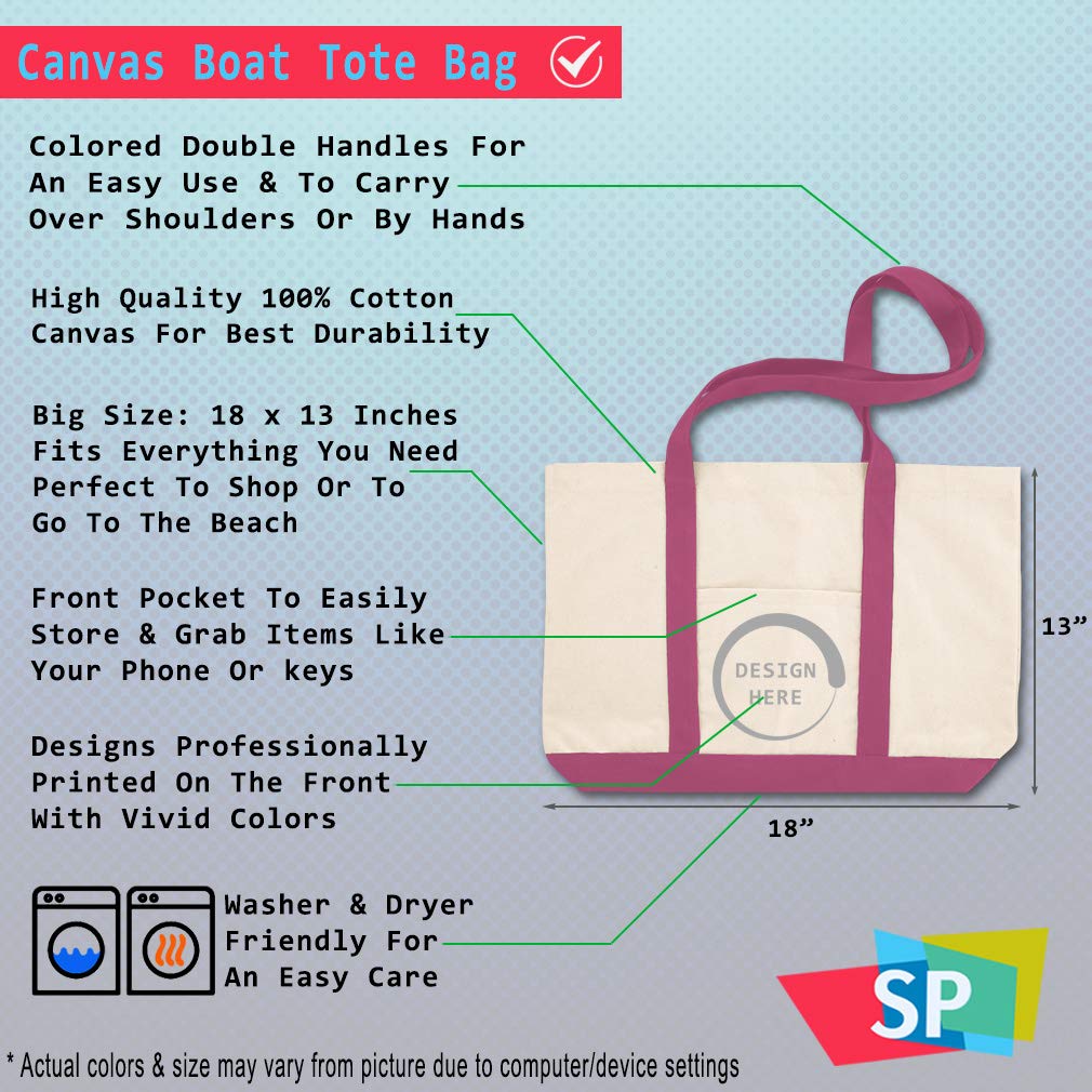 Premium Canvas Shopping Tote Bag - Best Gift for Moms, Grammy, Family & Friends - Women's Reusable Beach Bag for Groceries, Travel, and Daily Use