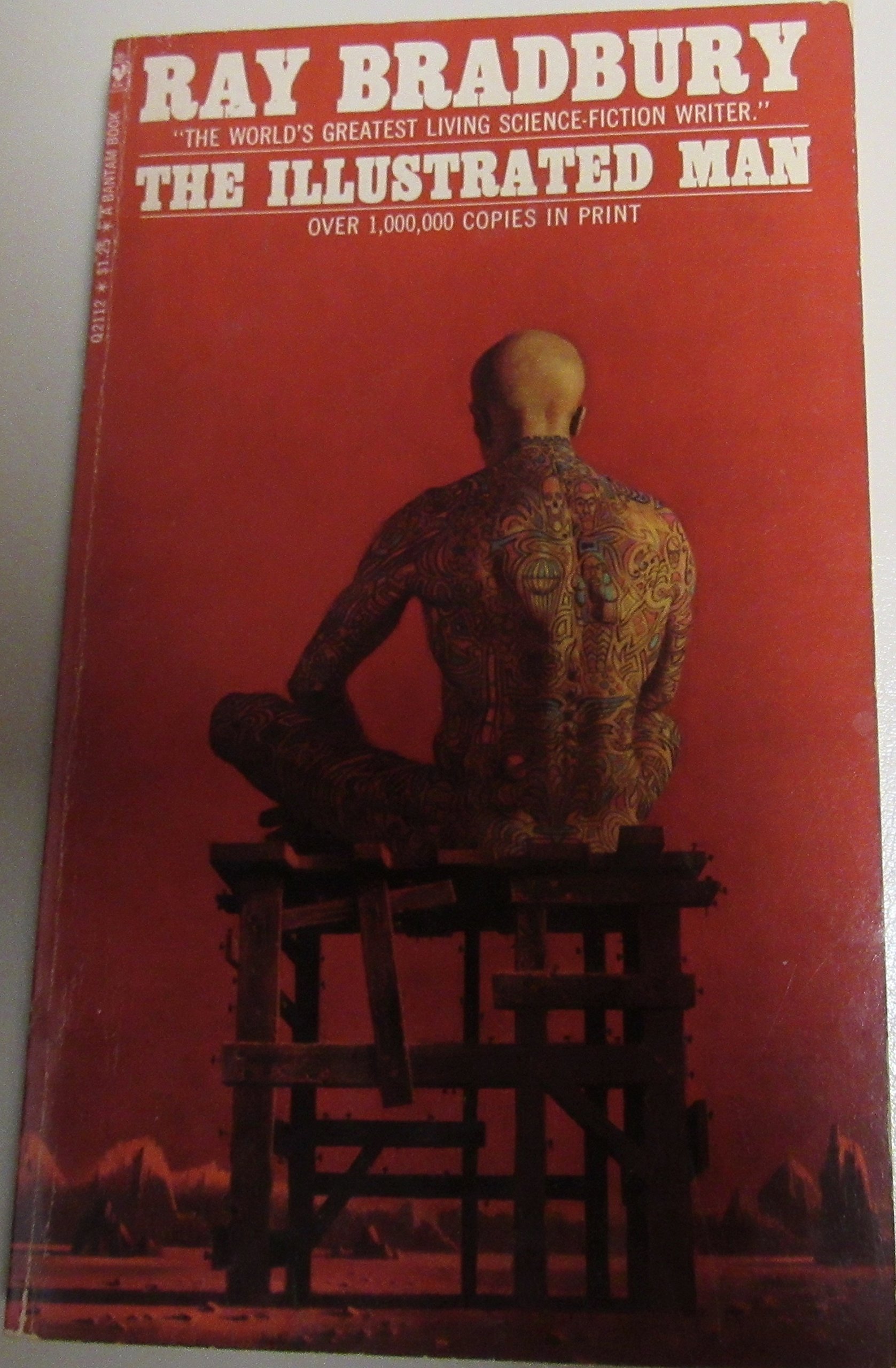 The Illustrated Man - Vintage Sci-Fi Novel by Ray Bradbury - Perfect for Book Clubs & Sci-Fi Enthusiasts