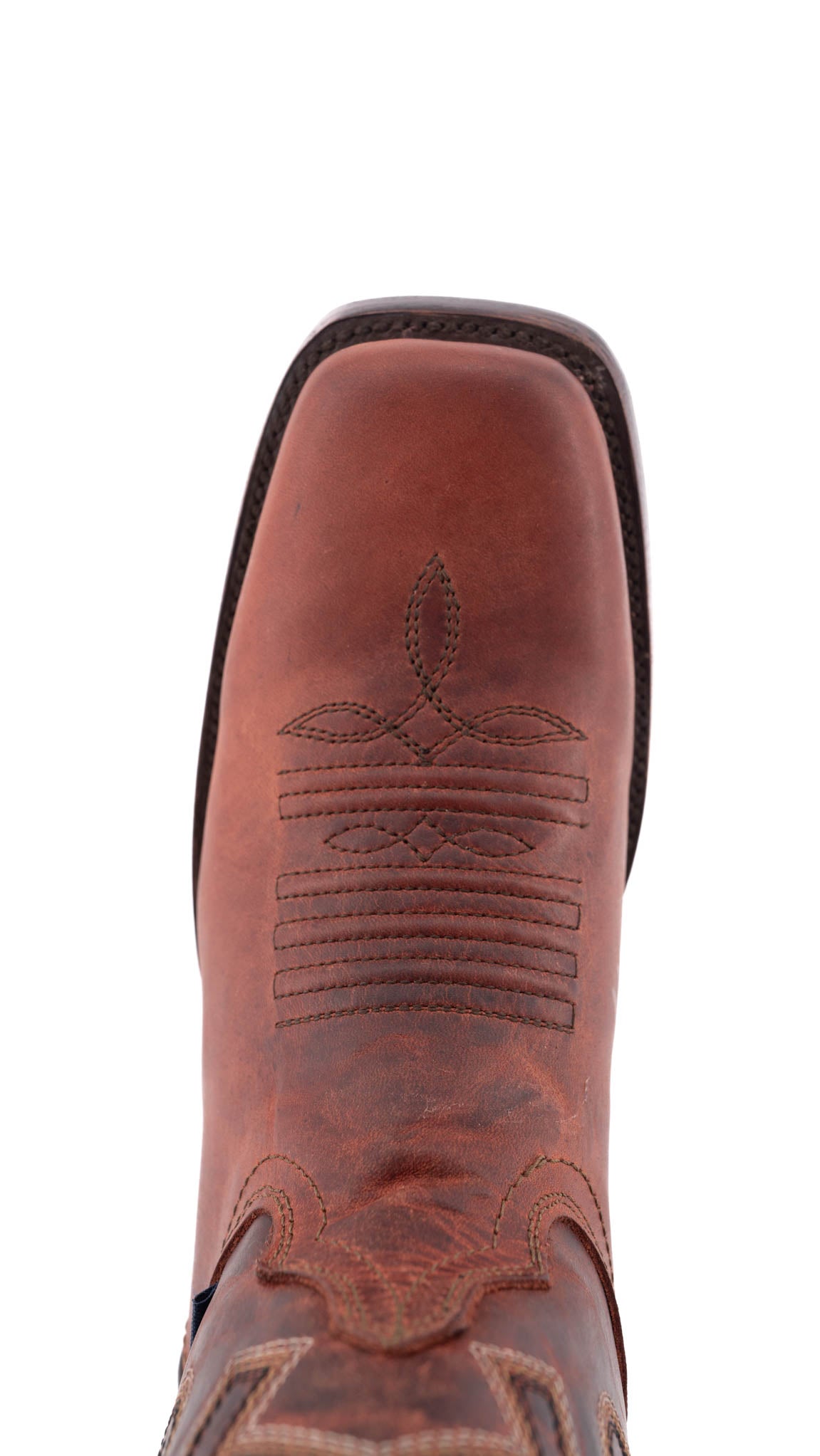 Maya Rodeo Toe Cowboy Boots for Women - Western Style Leather Cowgirl Boots with Pointed Toe - Perfect for Country Dancing, Rodeo Events & Western Fashion Outfits