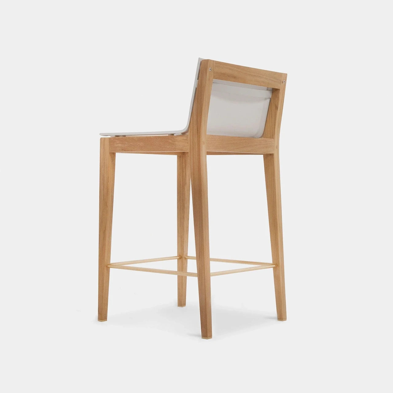 Byron Outdoor Bar Stool - Weather-Resistant Patio Bar Height Chair for Backyard, Deck & Poolside - Perfect for Outdoor Entertaining & Relaxation