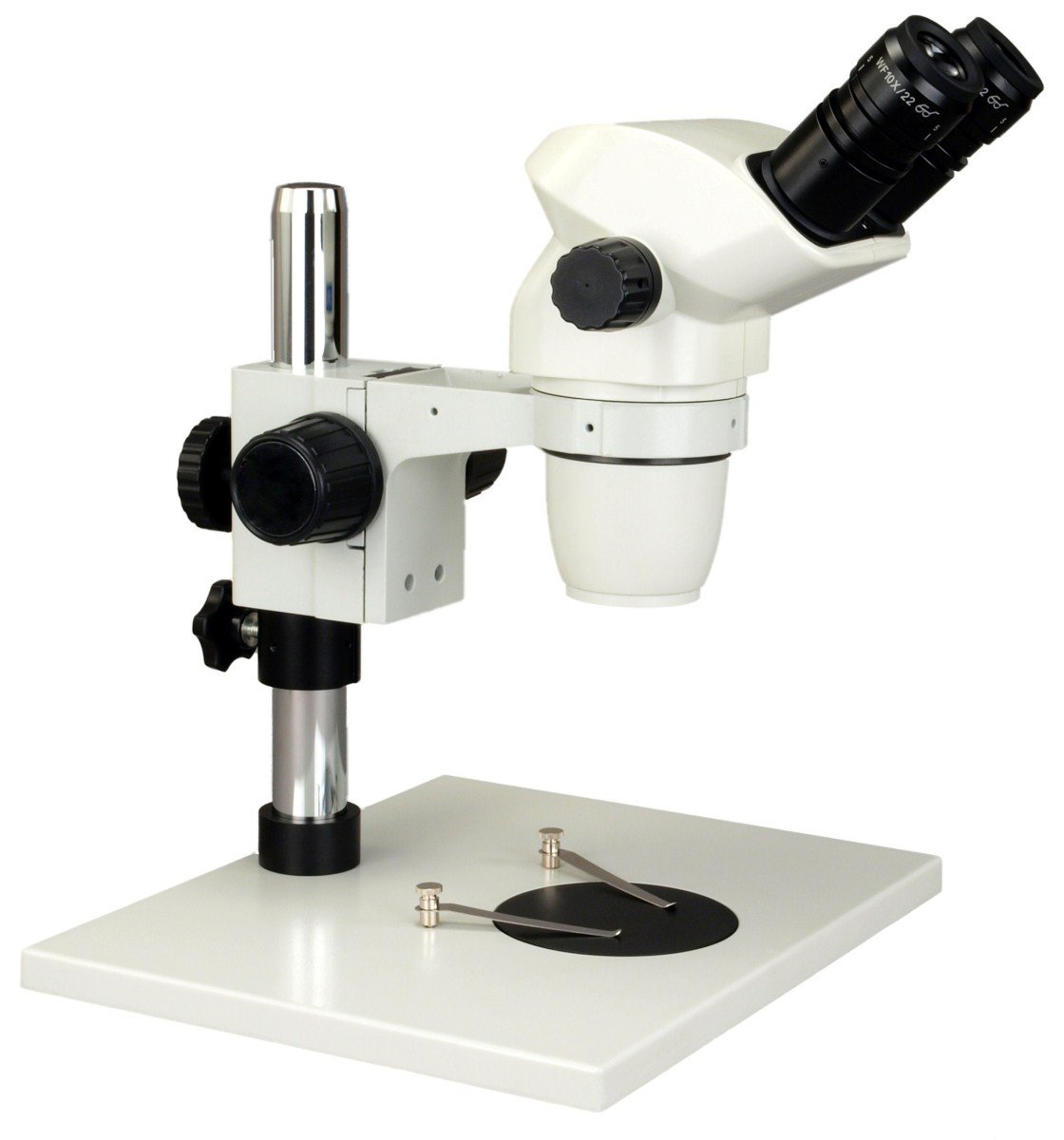 OMAX 6.7X-45X Zoom Binocular Microscope with LED Ring Light for Jewelry & Electronics Inspection