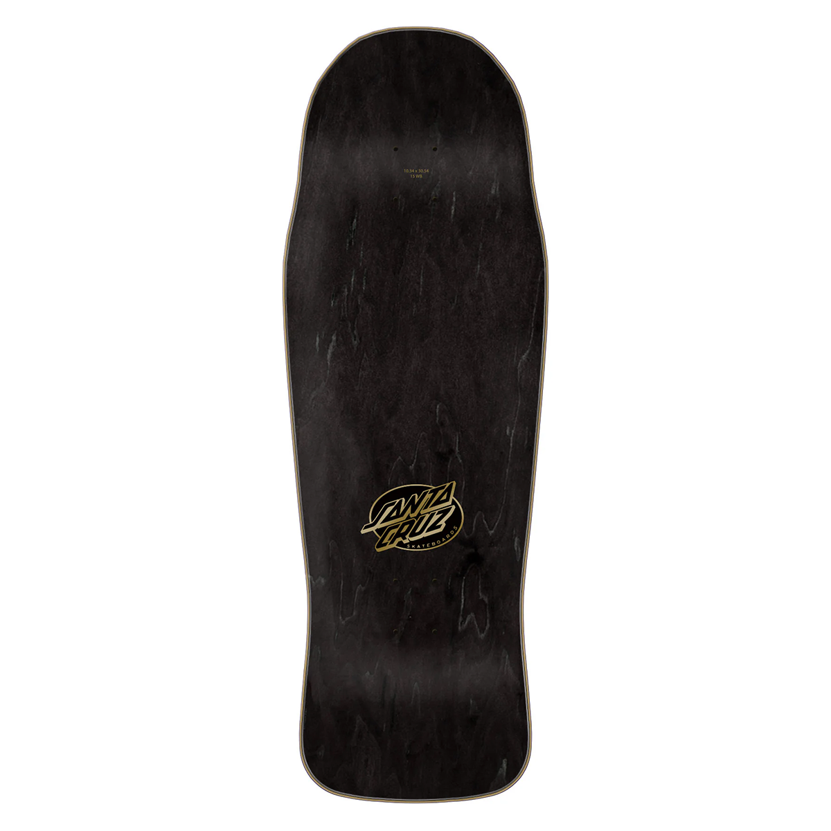Santa Cruz Winkowski Primeval Gold Shaped Skateboard Deck 10.34