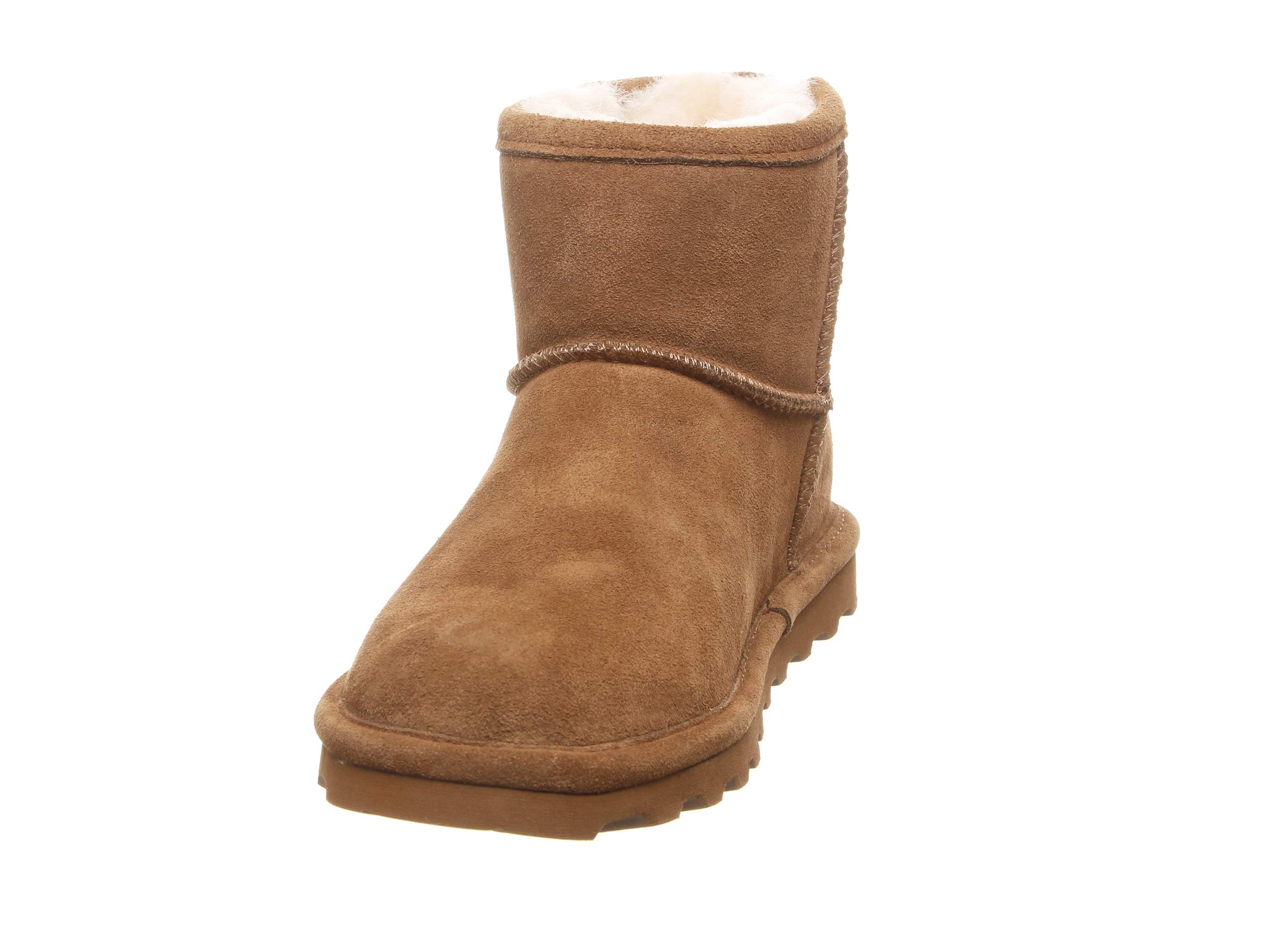 BEARPAW Women's Alyssa Ankle Boots - Slip On Winter Boots for Women in Multiple Colors | Warm & Comfortable Snow Boots | Perfect for Casual Outfits, Winter Hiking & Cold Weather Activities