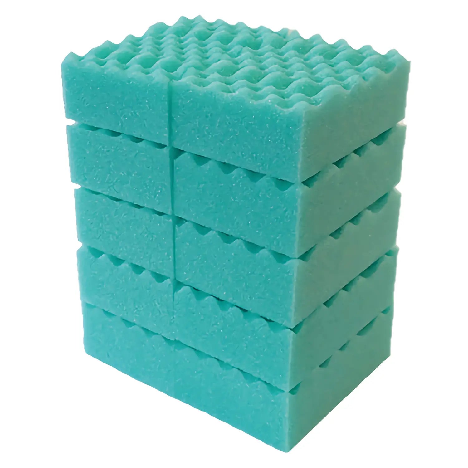 Kikulon Polyurethane Antibacterial Cleaning Sponge - 10 Pack | Non-Scratch Kitchen Sponges for Dishes, Countertops & Bathroom Cleaning | Heavy Duty Scrub Sponges for Tough Stains & Grease