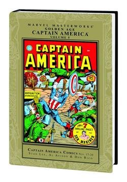 Marvel Masterworks Golden Age Captain America HC Vol 5 - Collectible Hardcover Comic Book | Perfect for Marvel Fans & Comic Collectors | Great Gift for Superhero Enthusiasts