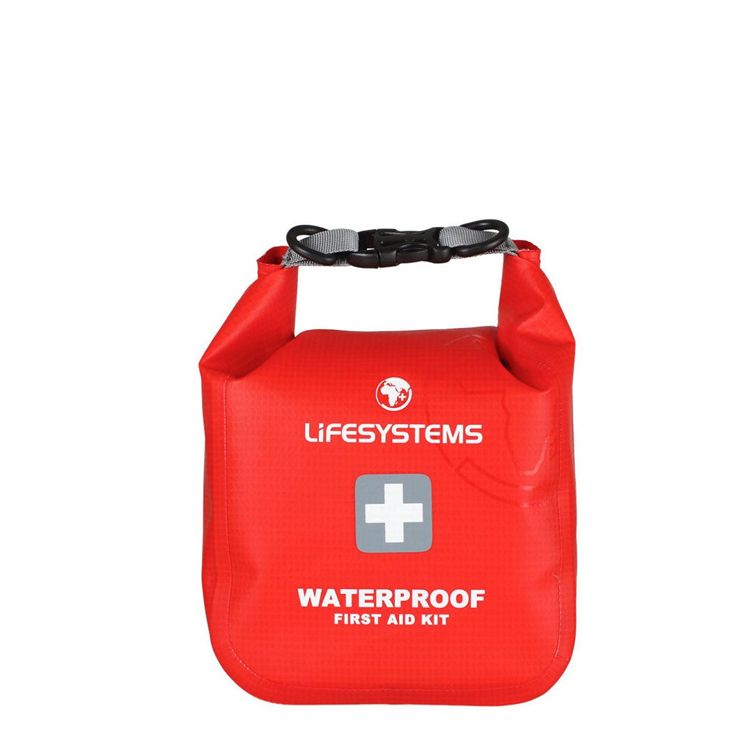 Lifesystems Waterproof First Aid Kit – Compact Emergency Medical Supplies for Outdoor Adventures, Hiking, Camping & Travel