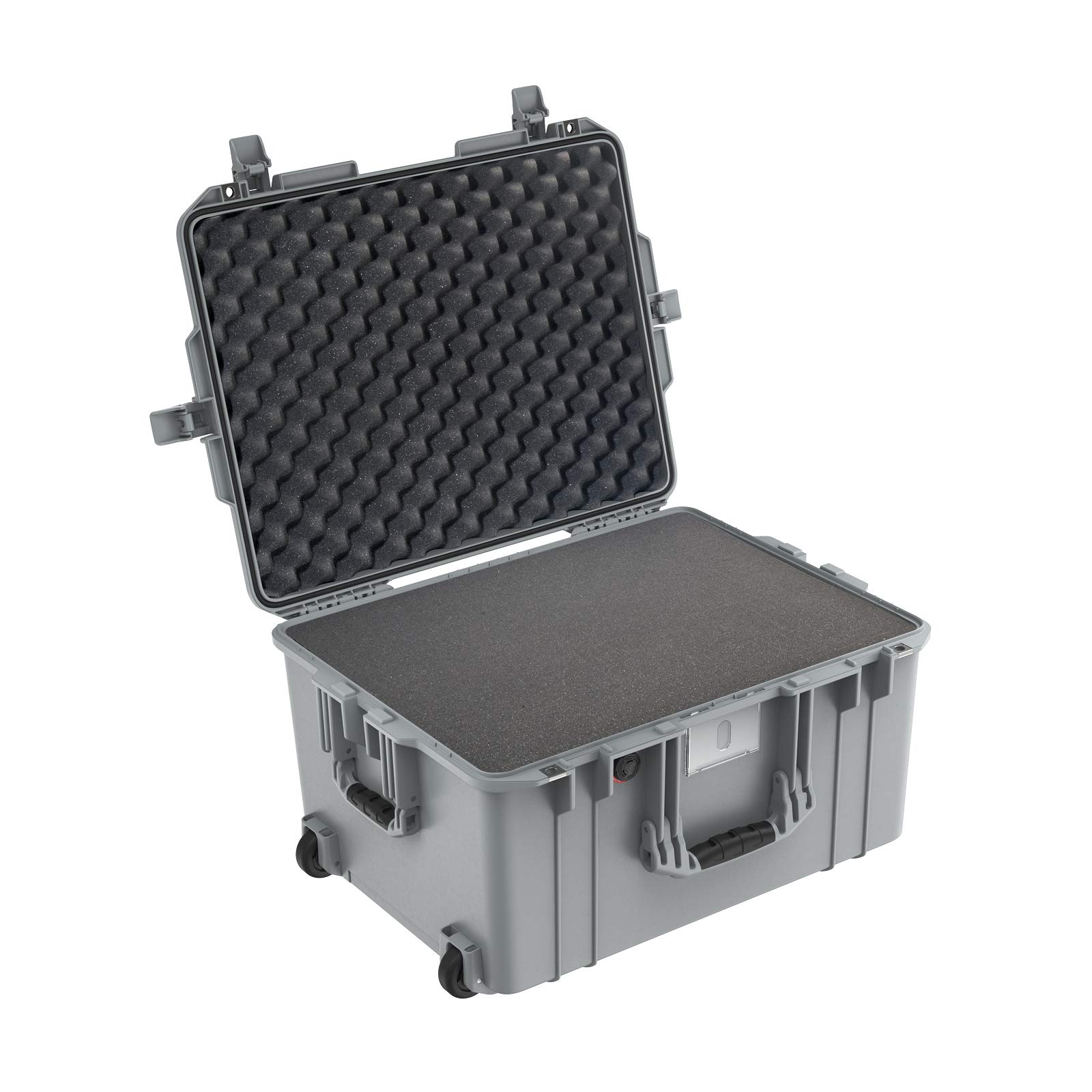 Pelican Air 1607 Protective Hard Case with Foam Insert - Silver | Waterproof & Shockproof Equipment Case for Cameras, Drones & Electronics | Perfect for Travel & Outdoor Adventures