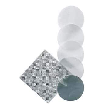 145815 Nylon Screen Discs - 55mm Diameter, 8 Micron Filter, Pack of 10 | Perfect for Laboratory Filtration, Coffee Brewing & Essential Oil Extraction