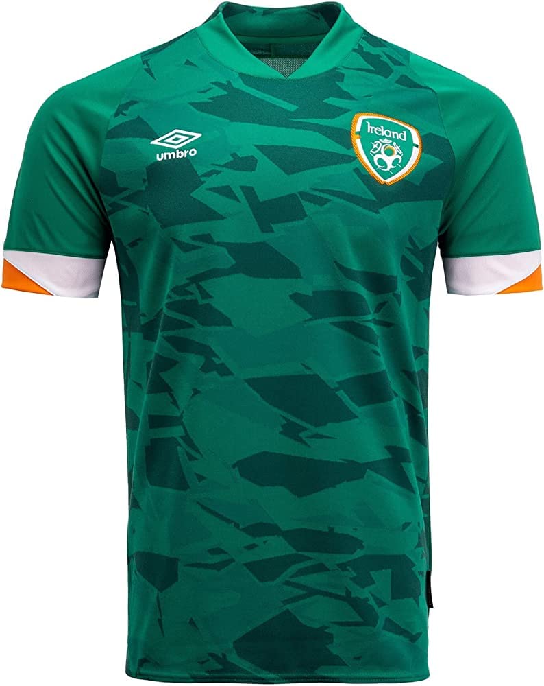 Umbro Men's Ireland Home Soccer Jersey 2022 - Authentic Football Shirt for Fans & Players - Perfect for Matchdays, Training & Casual Wear
