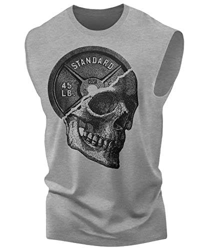 051. Skull Plate Grey