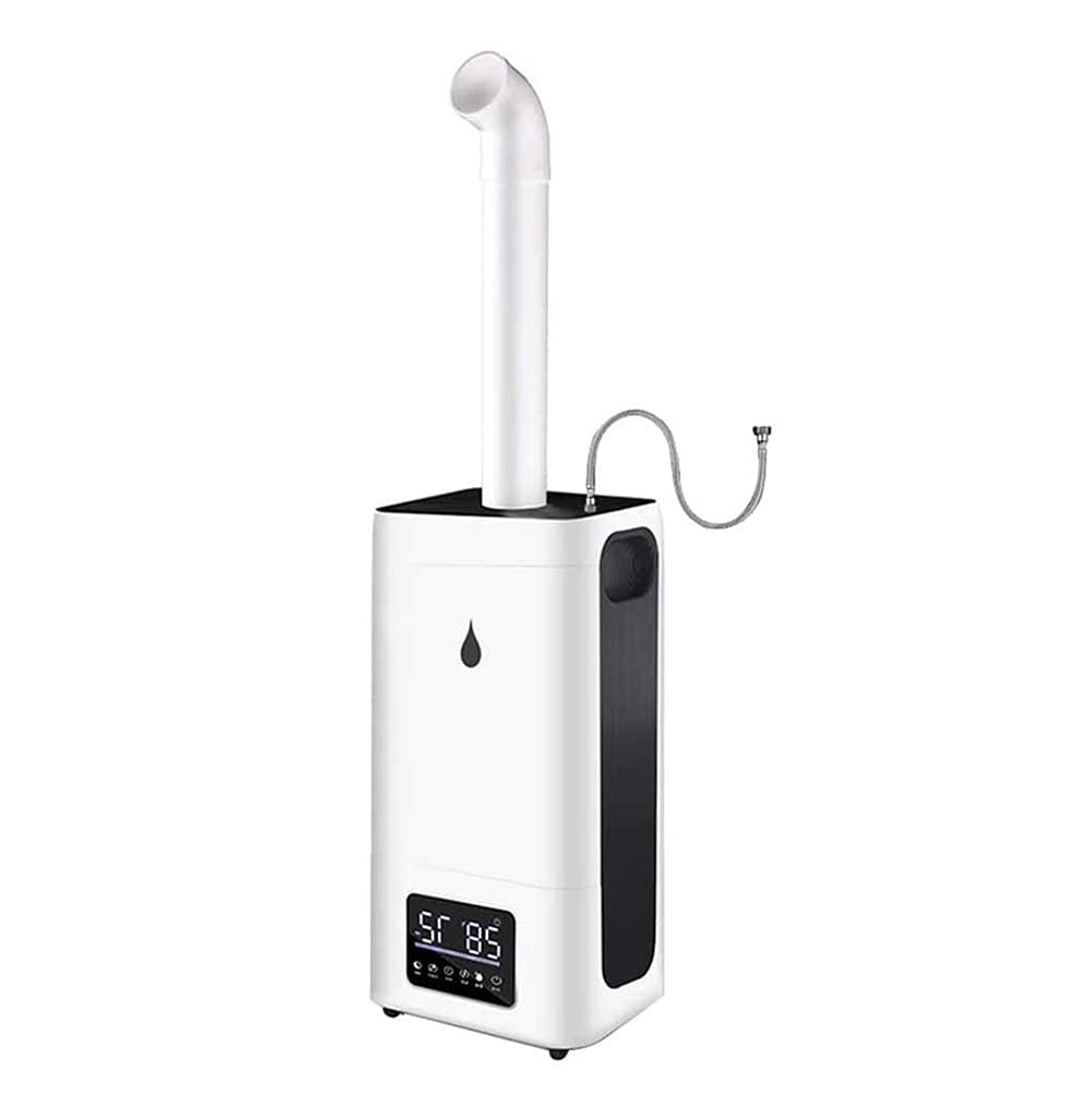 23.8L Large Room Humidifier with Remote Control & Extended Spray Tube - Industrial Commercial Cold Mist Humidifier for Bedroom, Office, Nursery & Dry Climate Areas