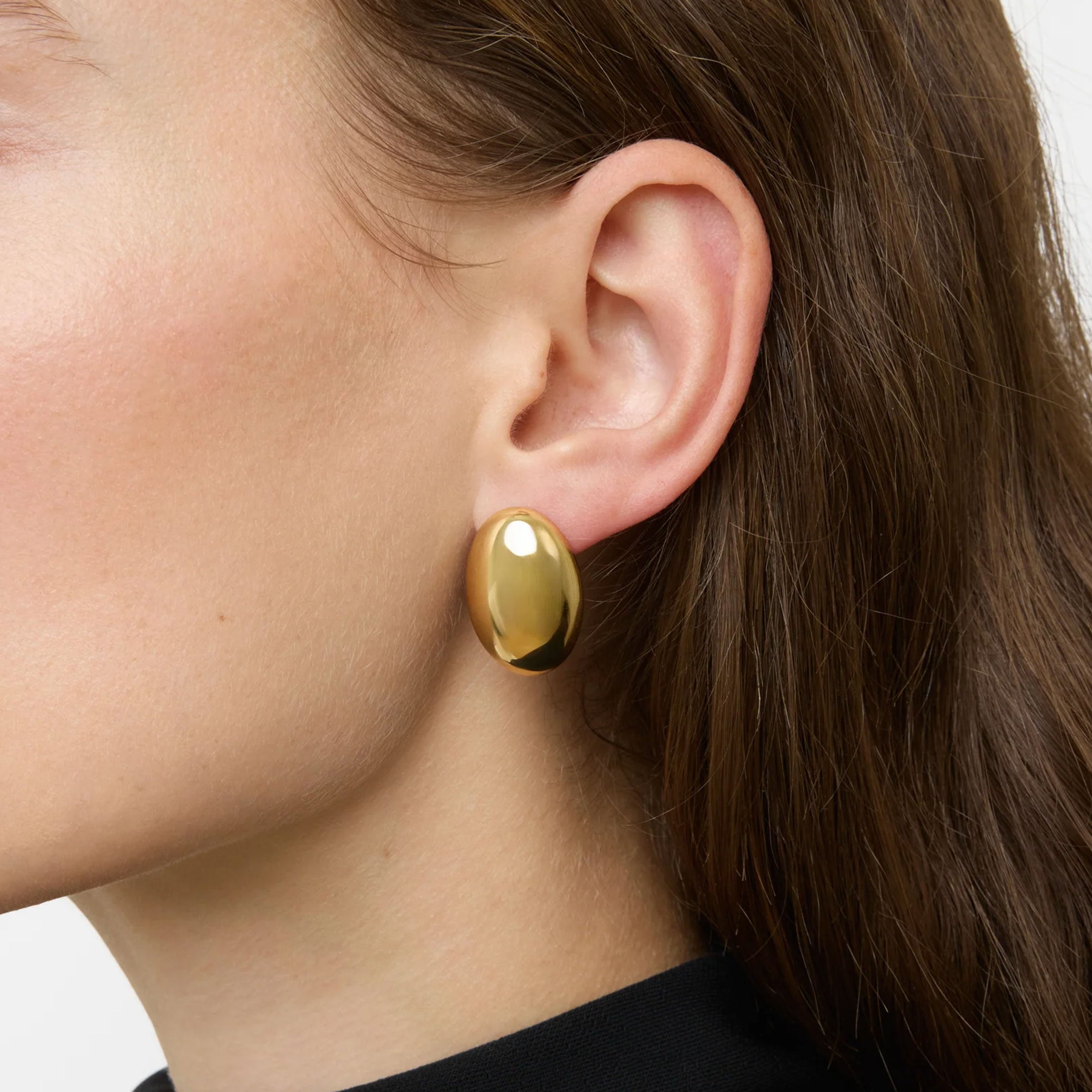 Camille Gold Earrings for Women - Elegant Hoop Earrings for Daily Wear, Parties & Special Occasions