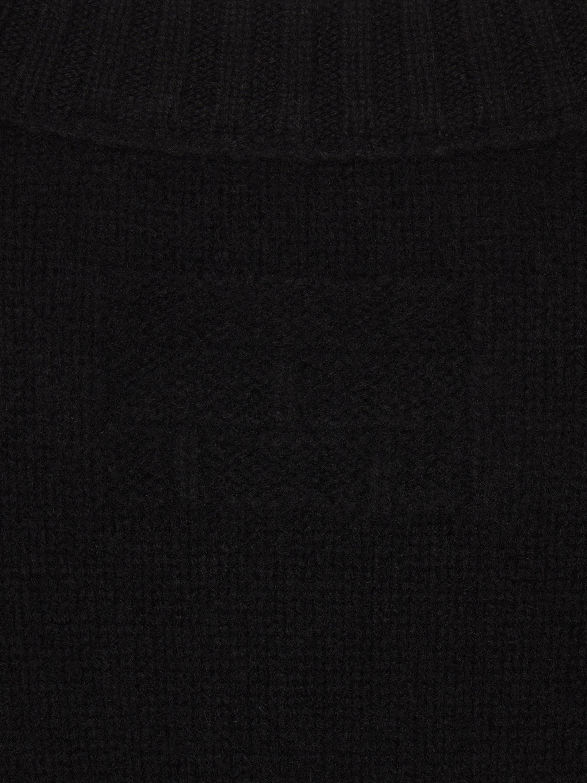 Luxury Cashmere Crewneck Sweater for Women - Soft & Warm Winter Knit Pullover - Perfect for Office, Travel & Casual Wear - Noir