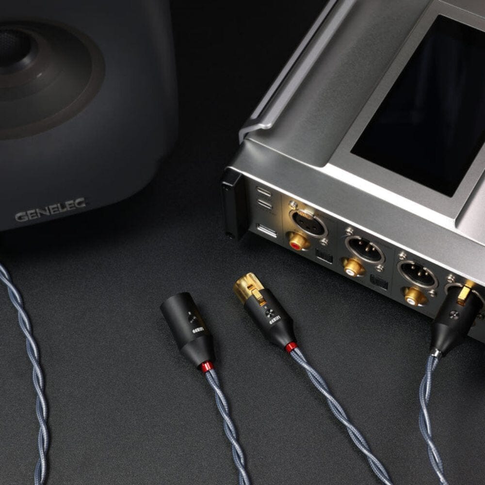 DDHIFI BC30XLR Premium Balanced XLR 3-Pin Shielded Audio Cable for Studio Monitors, DACs & Professional Audio Equipment - Perfect for Home Studios & Live Performances