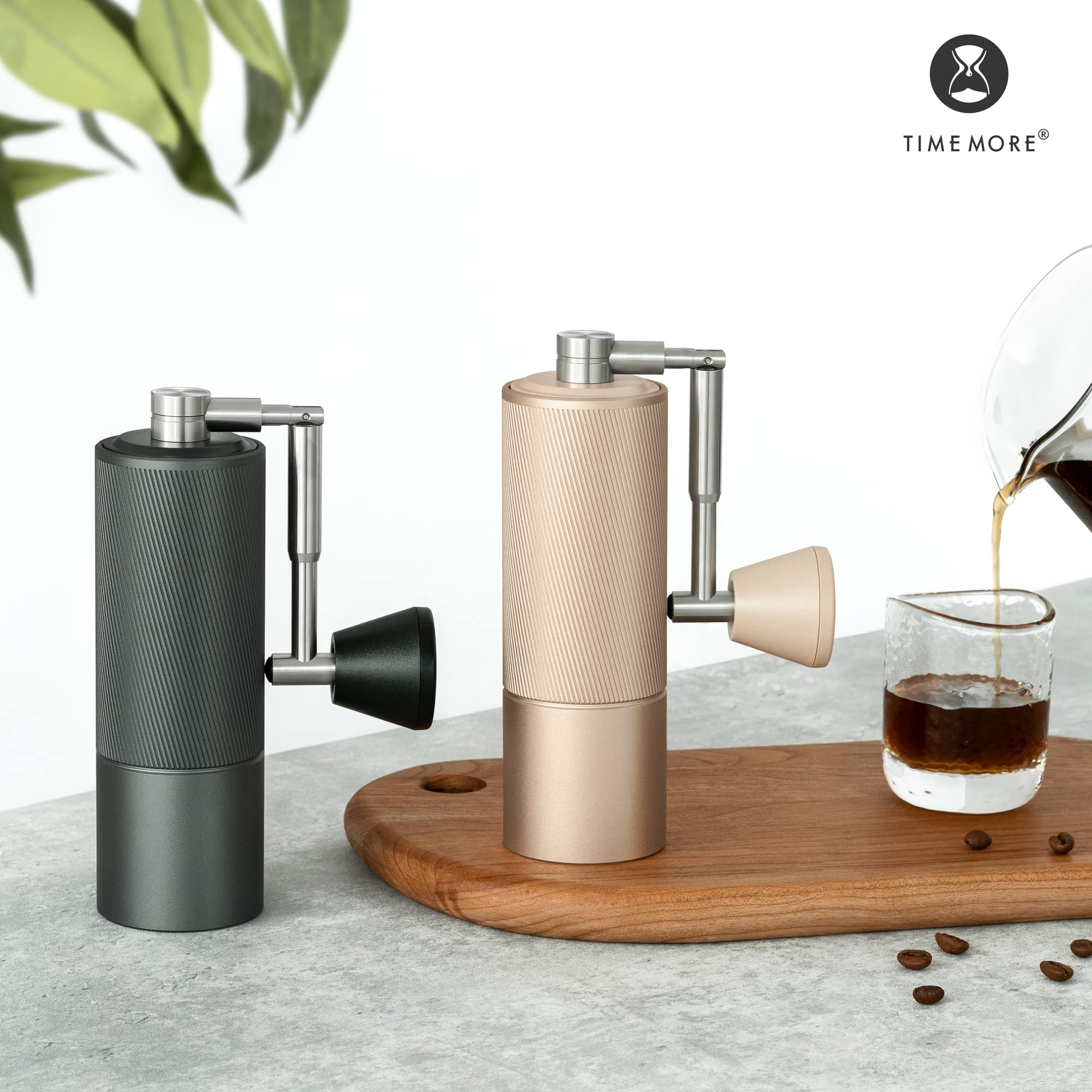 TIMEMORE C2 Manual Coffee Grinder - Adjustable for Pour Over & French Press - Home & Travel Use