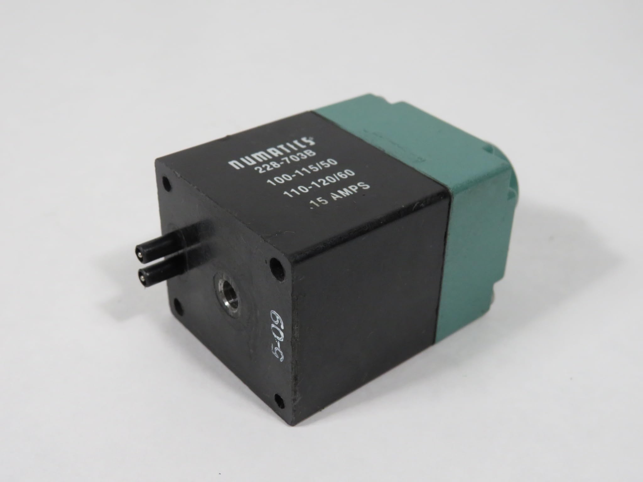 ASCO NUMATICS 228-703B Solenoid Valve Coil 0.15 AMP, 100-120V AC 50/60Hz - Compatible with Industrial Pneumatic Systems, HVAC, and Automation Equipment