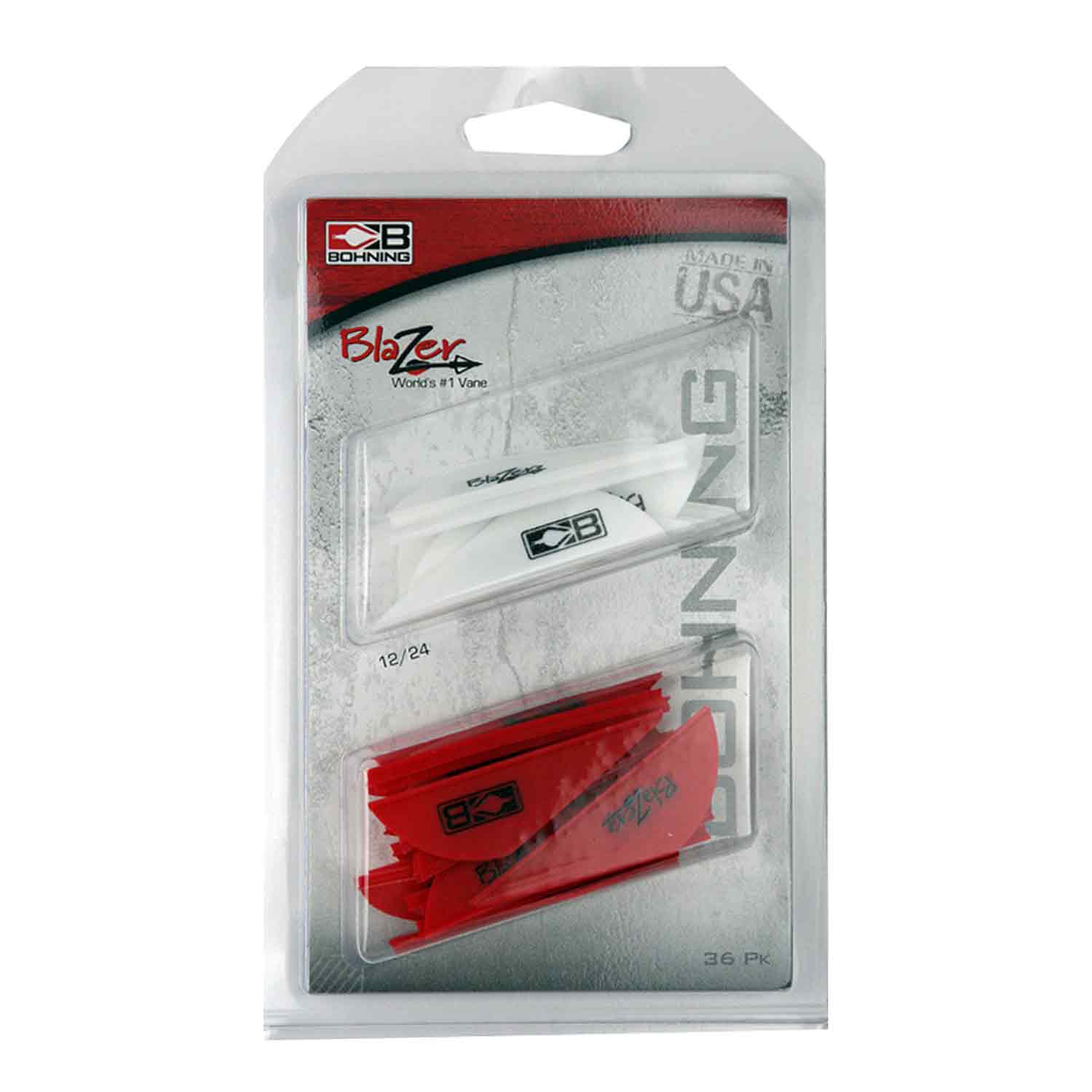 Bohning Blazer Vane Combo Pack - High-Performance Archery Vanes for Hunting & Target Practice - Perfect for Bowhunting, 3D Archery & Outdoor Sports