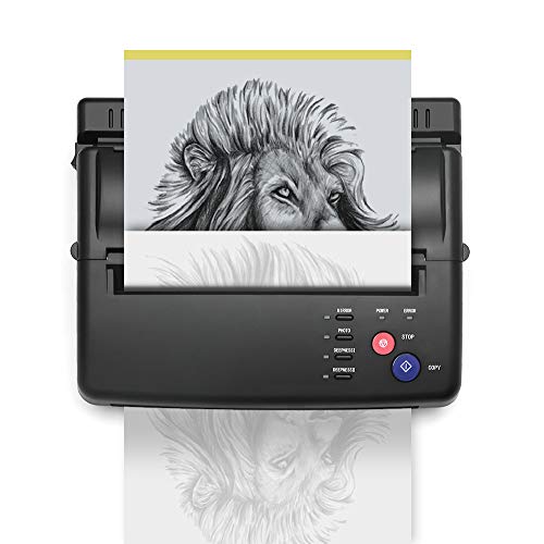 Pevor Professional Tattoo Transfer Machine - Thermal Stencil Printer & Copier for Permanent Tattoo Designs | Perfect for Tattoo Artists & Studios Creating Custom Stencils