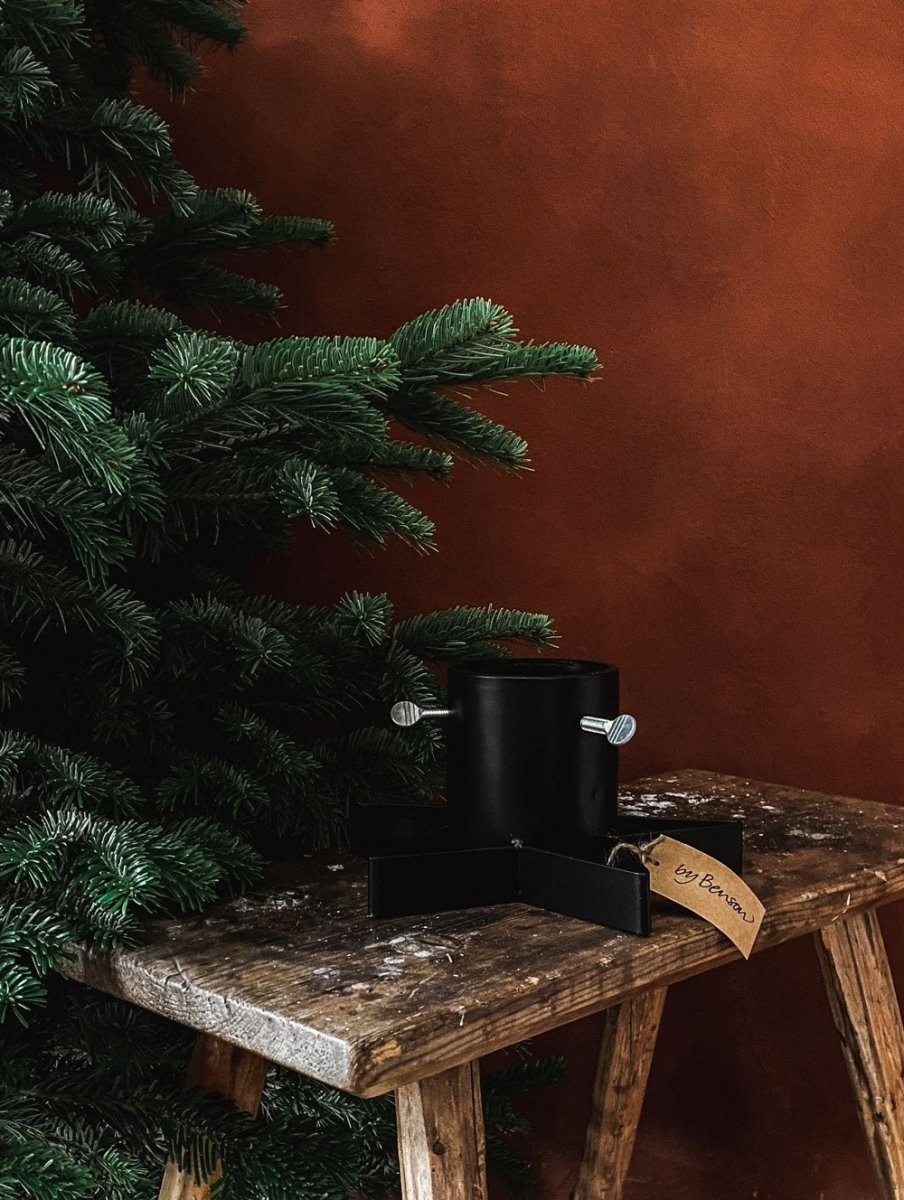 Mini Christmas Tree Stand - Heavy Duty Metal Base for Small Artificial Trees | Perfect for Tabletop, Office, or Holiday Decor