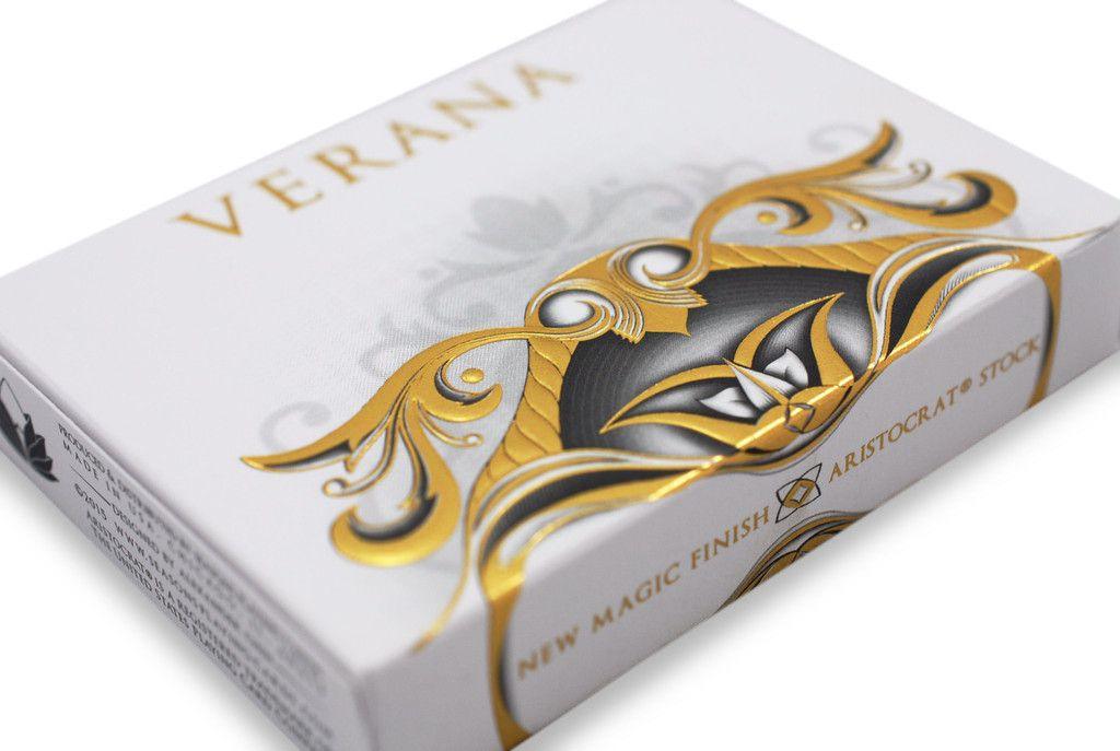 Premium Verana Playing Cards - 100% Plastic Waterproof & Durable for Poker, Magic Tricks, Card Games - Ideal for Casino Nights, Family Gatherings & Travel Entertainment