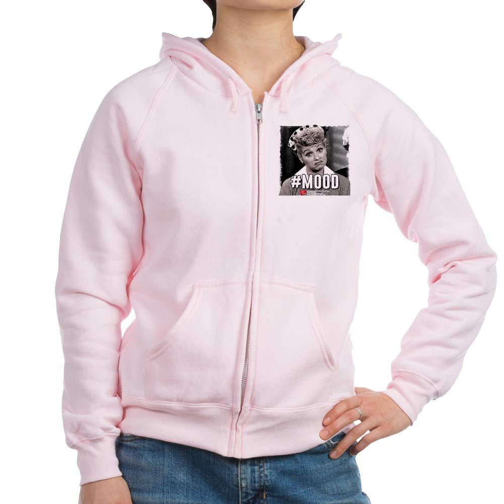 I Love Lucy Themed Women's Zip Hoodie - Soft & Comfortable Pullover Sweatshirt - Perfect for Casual Wear, Gifts & Fan Apparel