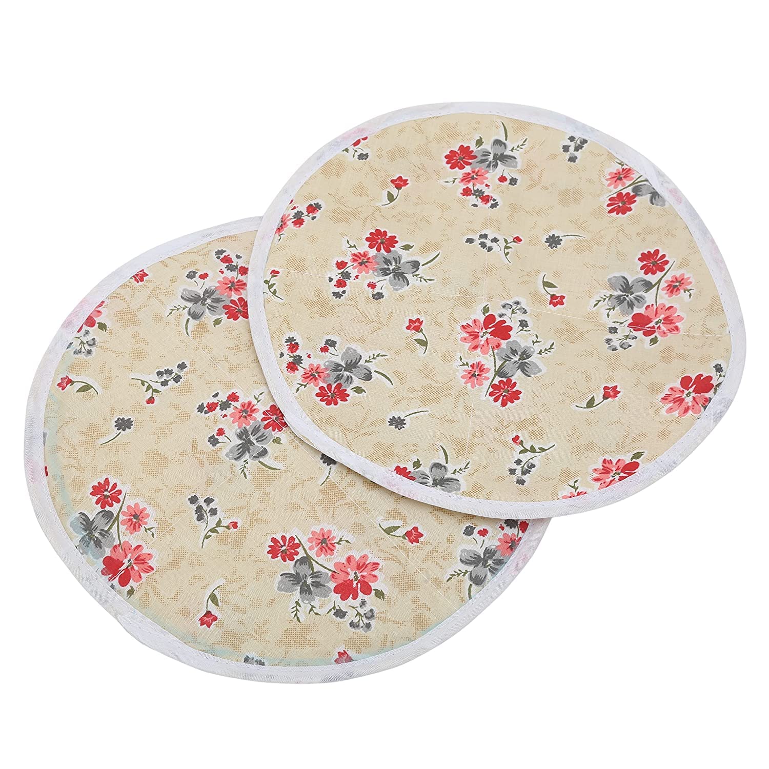 Premium 400 GSM Cotton Round Roti Cloth Wrap - Traditional Chapati Cover & Kitchen Napkin Set (1 Piece, Multicolor) | Perfect for Indian Bread Storage, Picnics & Traditional Cooking