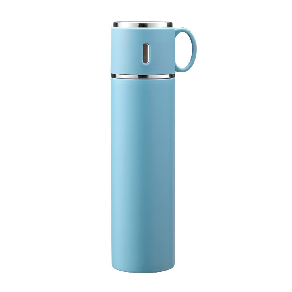 MISS Z BPA-Free 316 Stainless Steel Vacuum Insulated Thermos Bottle - 20oz Double Wall Travel Mug for Hot & Cold Drinks - Keeps Beverages Hot/Cold for 24 Hours - Perfect for Office, Gym, Hiking & Outdoor Activities