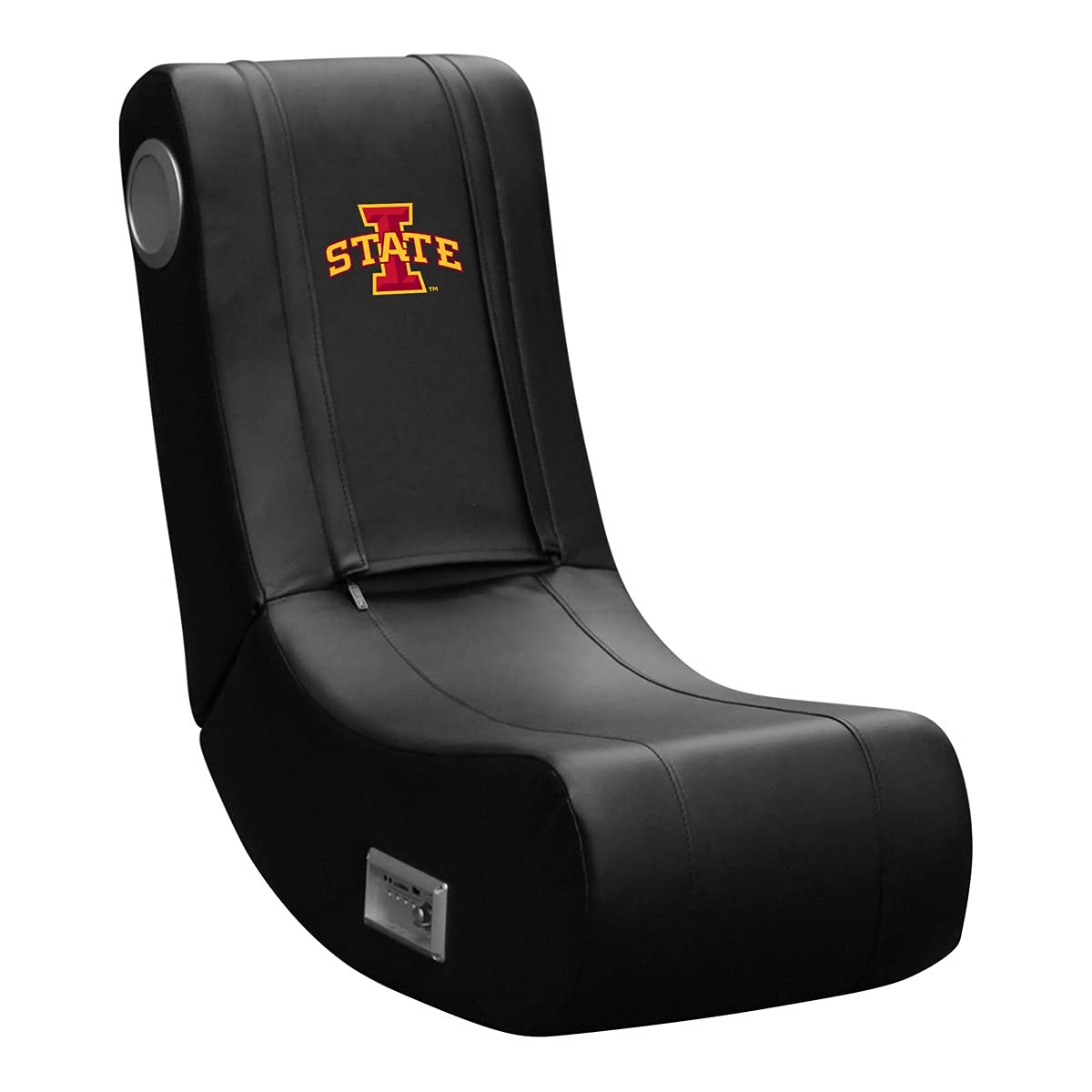 Iowa State Cyclones Logo Gaming Chair - Dreamseat Game Rocker 100 Ergonomic Video Game Chair for Adults & Teens - Perfect for Gaming, Streaming & Home Theater Use