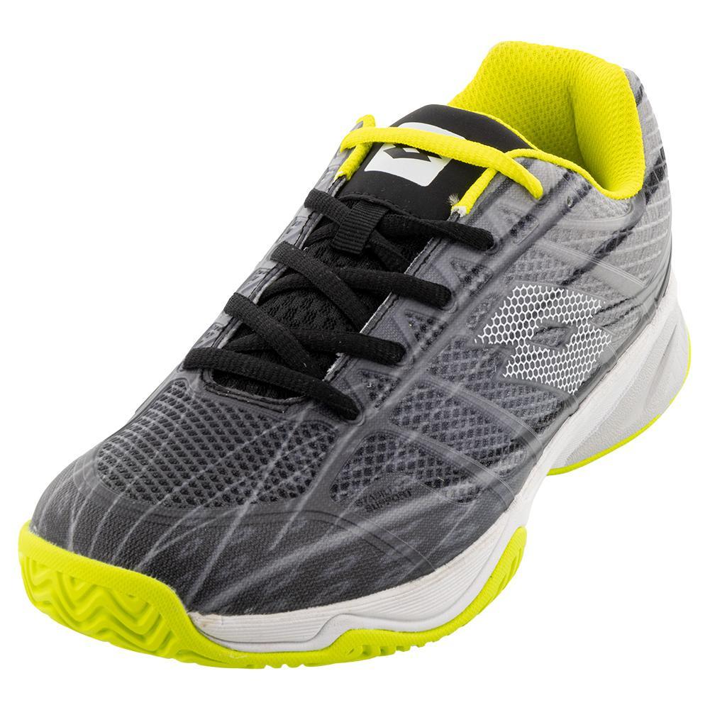Juniors Mirage 300 Speed Tennis Shoes - All Black & All White | Lightweight Performance Court Shoes for Kids & Teens | Perfect for Tennis Training, School PE, and Casual Wear