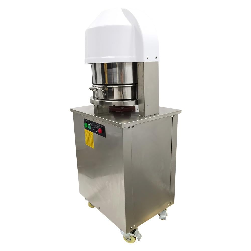 Commercial Electric Automatic Dough Divider Machine - 36pcs Stainless Steel Dough Cutter for Bakery & Pizzeria - 110V Dough Dividing Equipment for Bread, Pizza, Pastry Making - Perfect for Restaurants, Bakeries & Food Production