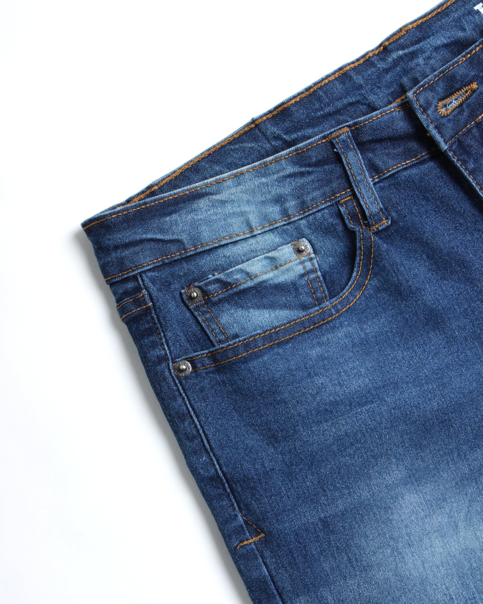 IZOD Men's Slim Fit Stretch Lightweight Denim Jeans - Classic Comfort Casual Work Pants for Office, Travel & Everyday Wear
