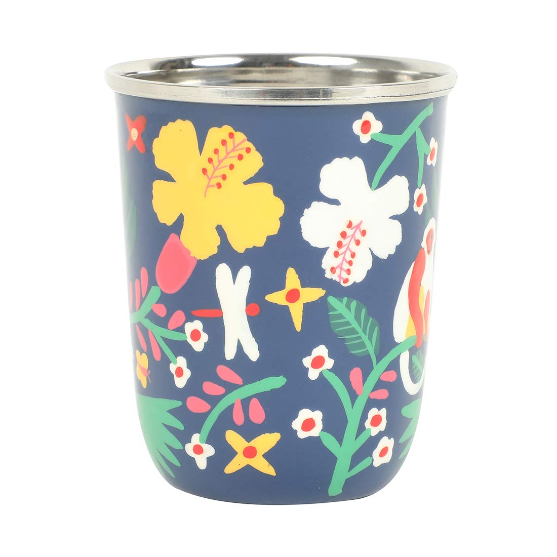 Chumbak Stainless Steel Vacuum Insulated Tumbler - 16oz (250ml) Leakproof Travel Mug, Cobalt Blue, Keeps Drinks Hot/Cold for Hours - Perfect for Office, Gym & Outdoor Adventures