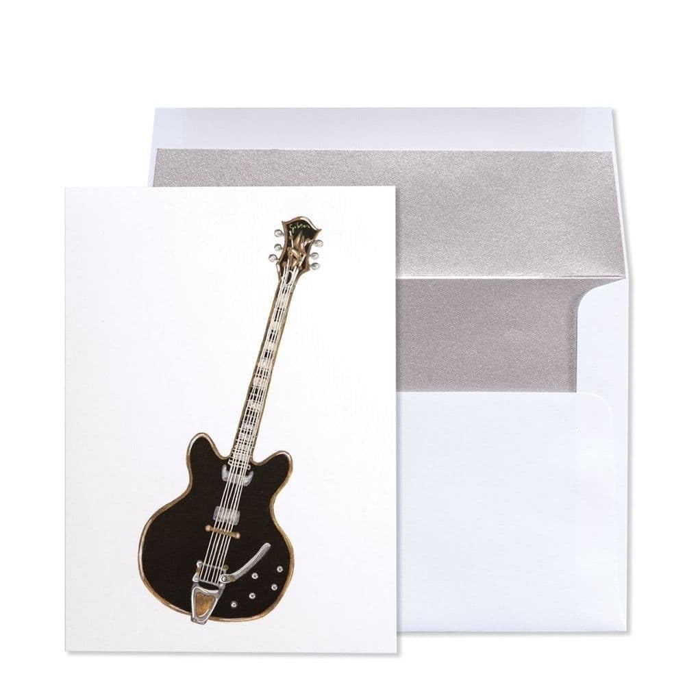 Custom Guitar Blank Greeting Cards - Handmade Music Themed Cards for Birthdays, Anniversaries & Special Occasions | Perfect Gift for Musicians & Music Lovers