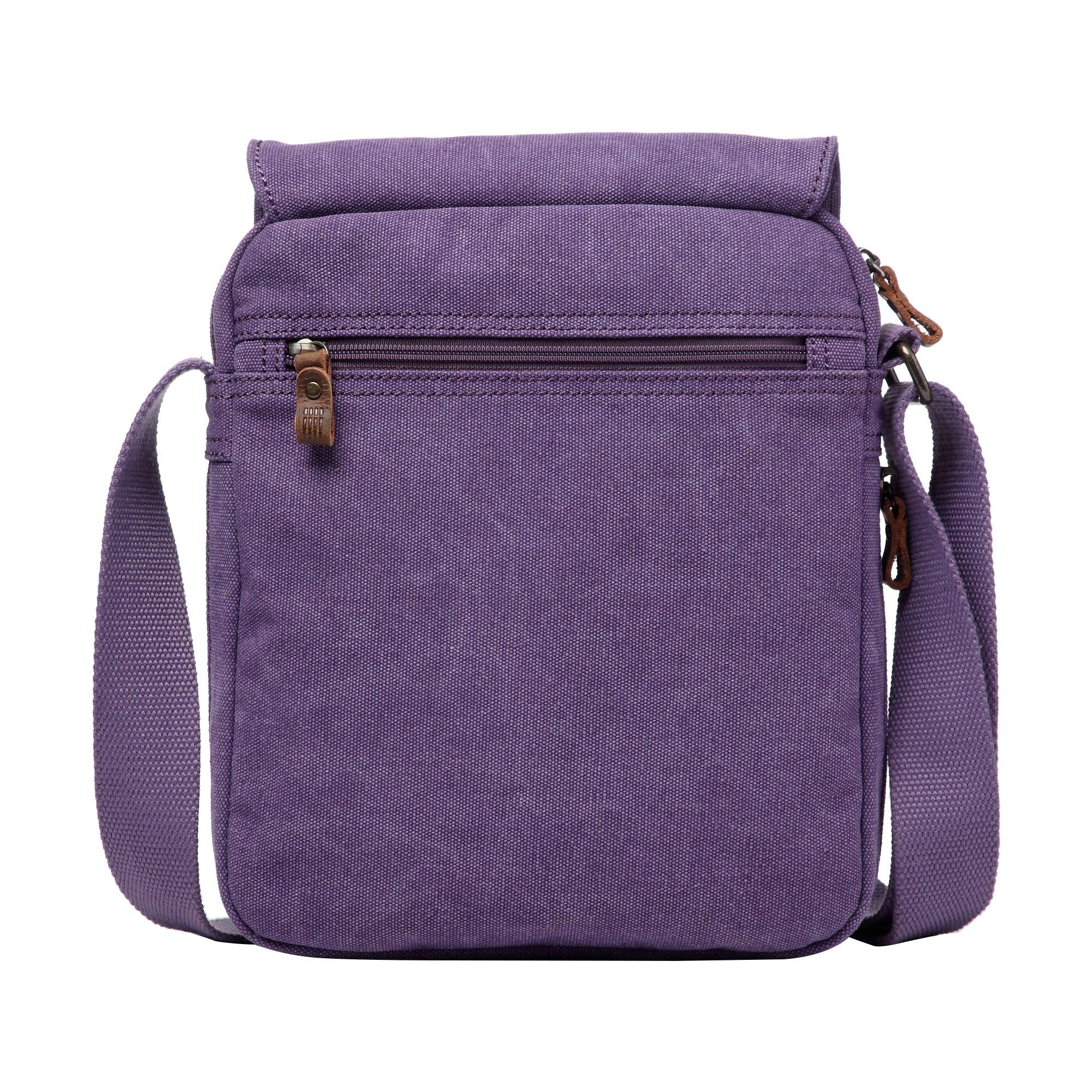 TRP0211 Troop London Classic Canvas Crossbody Bag for Men & Women - Stylish & Durable Everyday Shoulder Bag for Work, Travel & Casual Outings