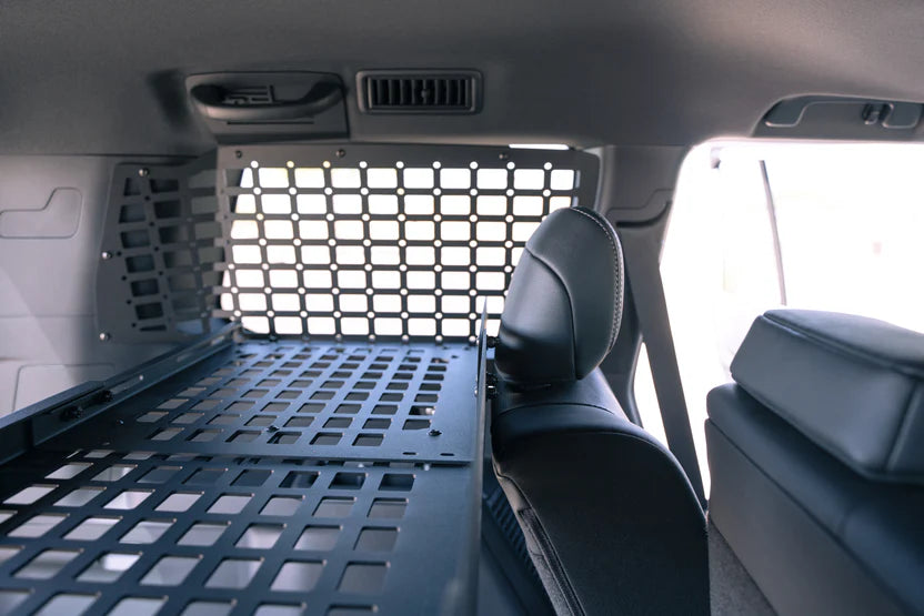 Rago Fabrication Rear MOLLE Storage Panel & Shelf for 2024+ Toyota Land Cruiser 250 & Lexus GX 550 - Heavy Duty Off-Road Gear Organization for Camping & Overlanding Adventures