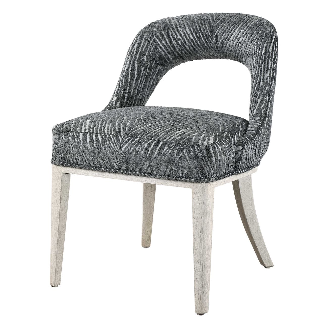 Amalia Accent Chair Set of 2 - Modern Upholstered Side Chairs for Living Room, Bedroom & Office - Comfortable Lounge Seating with Sturdy Metal Legs