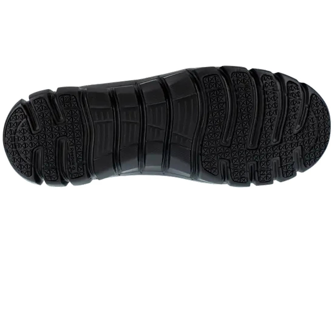 Sublite Cushion Composite Toe Athletic Work Shoes for Men - Black Exofuse Technology - Lightweight Safety Shoes for Construction, Warehouse & Industrial Work