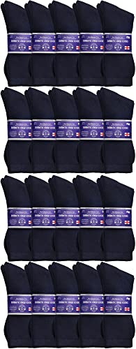 Men 48 Pack Black Ankle