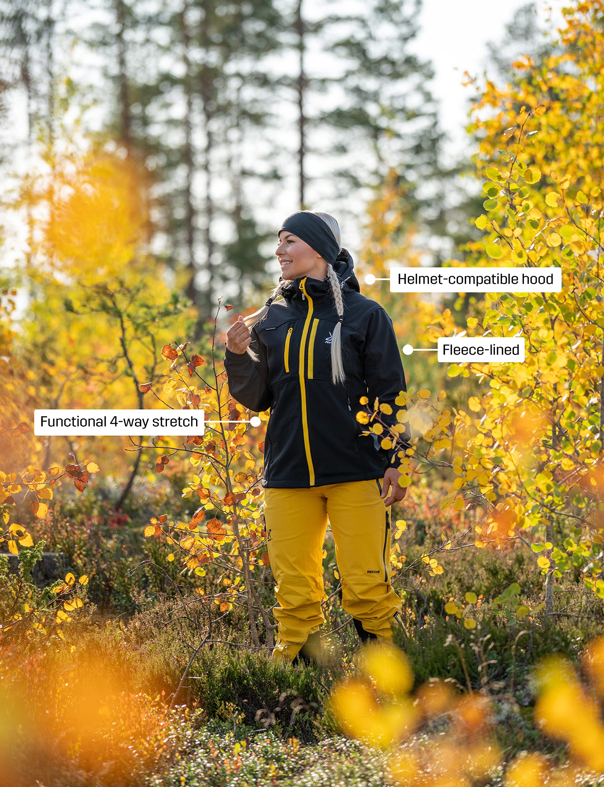 RevolutionRace Women's Hiball Jacket - Waterproof & Breathable Outdoor Jacket for Hiking, Running & Camping | All-Weather Windproof Performance Coat for Active Women