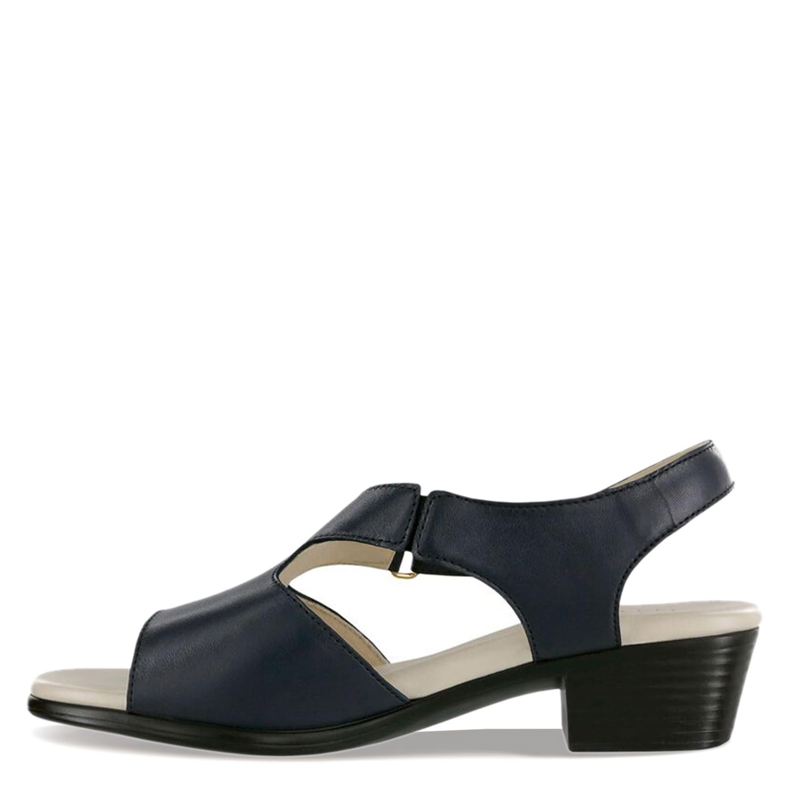 SAS Women's Comfort Heeled Sandals - Breathable Leather Summer Dress Shoes for Weddings, Parties & Office Wear