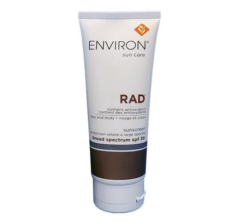 RAD Broad Spectrum SPF 30 Sunscreen for Face & Body - 4oz/113.4g - Lightweight, Non-Greasy Sun Protection for Outdoor Activities, Beach & Daily Use