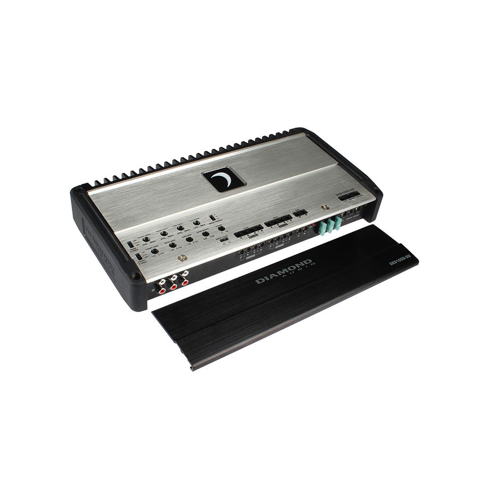 Diamond Audio DES1000.5D 1000W RMS 5-Channel Class D Car Amplifier - Elite Series Full Range Power for Car Audio Systems | Perfect for Trucks, SUVs and Custom Car Stereo Upgrades