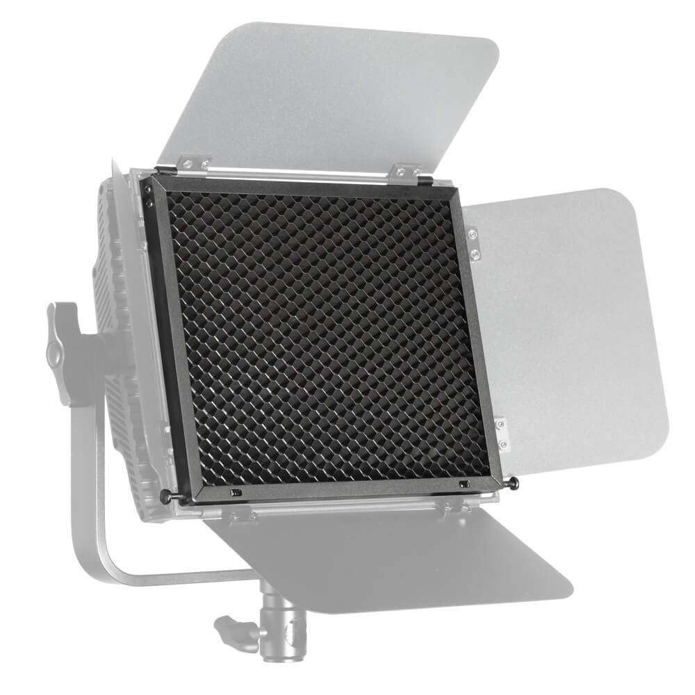 LECO500 MKII LED Light Panel Honeycomb Grid Attachment - Compatible with LECO500 MKII (Not for 1st Gen) | Professional Photography Lighting Diffuser | Perfect for Studio, Portrait & Product Photography