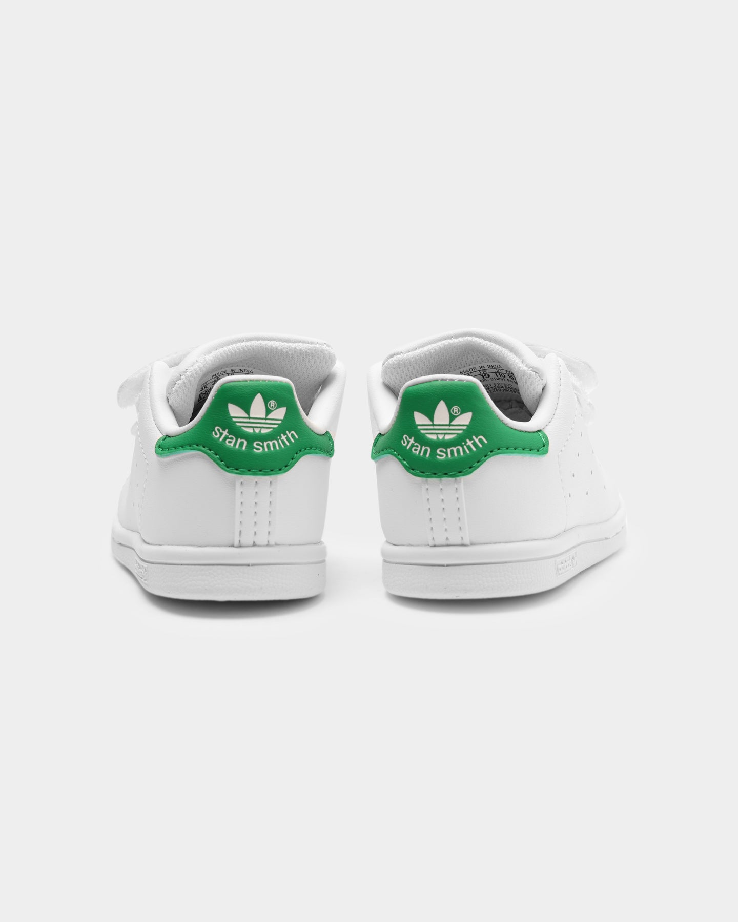 Adidas Stan Smith Kids Sneakers - Cloud White & Green | Comfortable & Stylish Toddler Shoes for Playground, School & Everyday Wear
