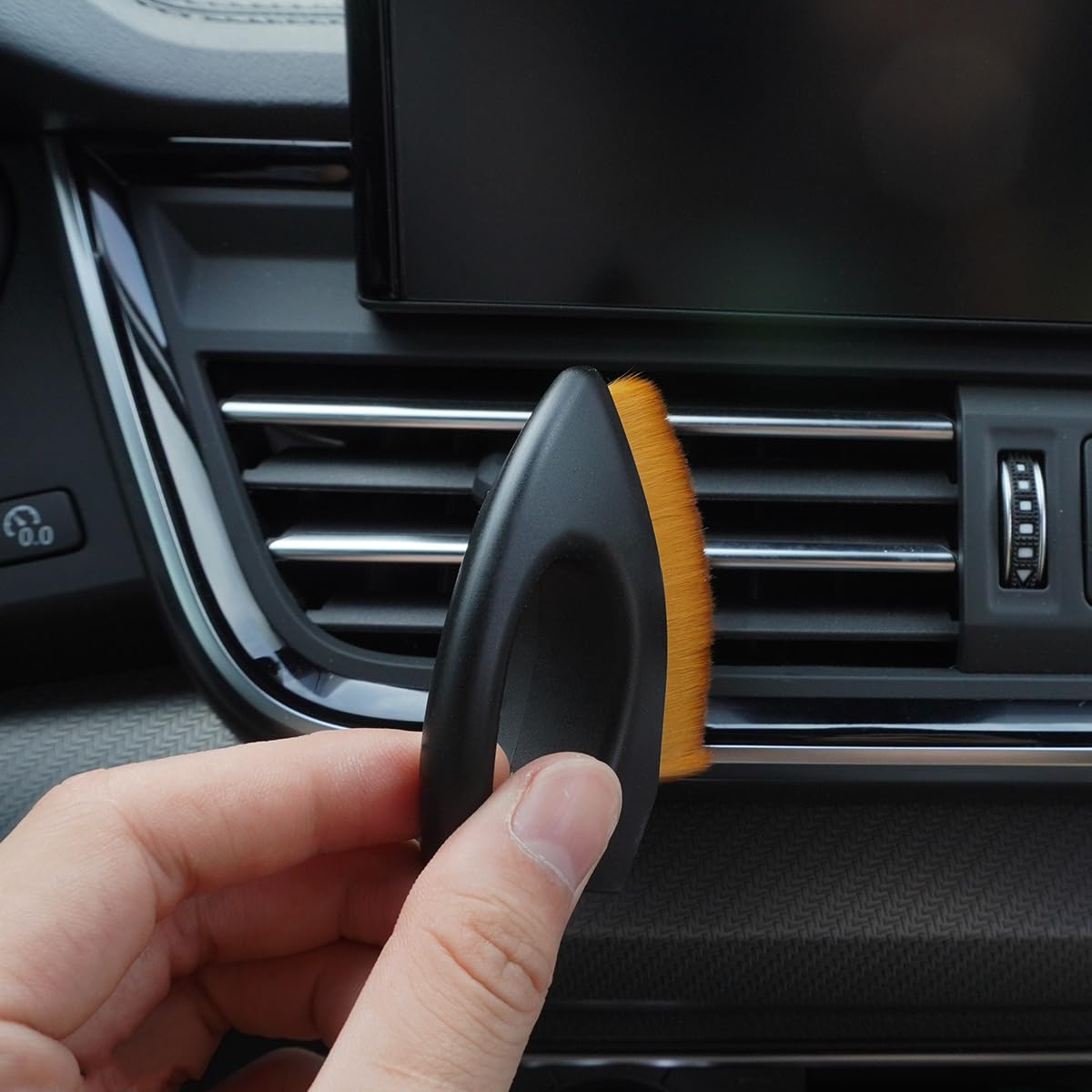 Premium Car Tire Shine Applicator Brush - High Density Foam Sponge for Tire Dressing & Detailing - Portable Auto Cleaning Supplies for Cars, Trucks & SUVs - Perfect for DIY Car Wash & Professional Detailing