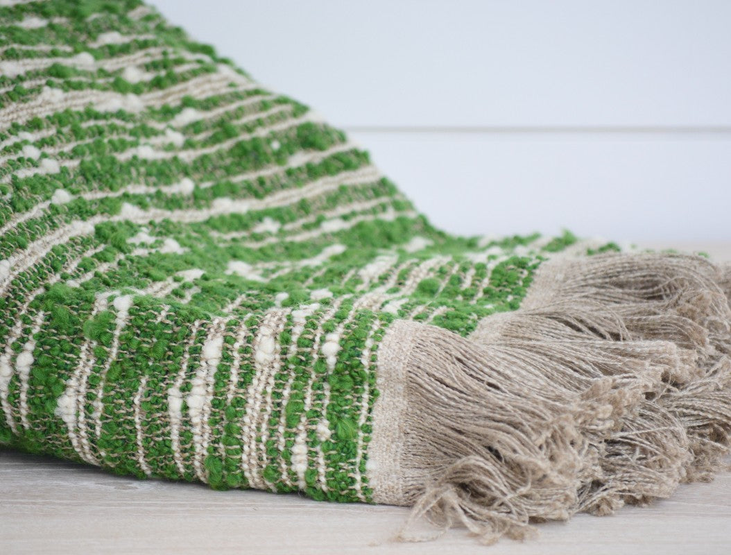 Klimt Green Throw Blanket - Soft & Cozy Decorative Throw for Sofa, Bed, or Couch - Perfect for Home Decor, Living Room, and Gift Giving