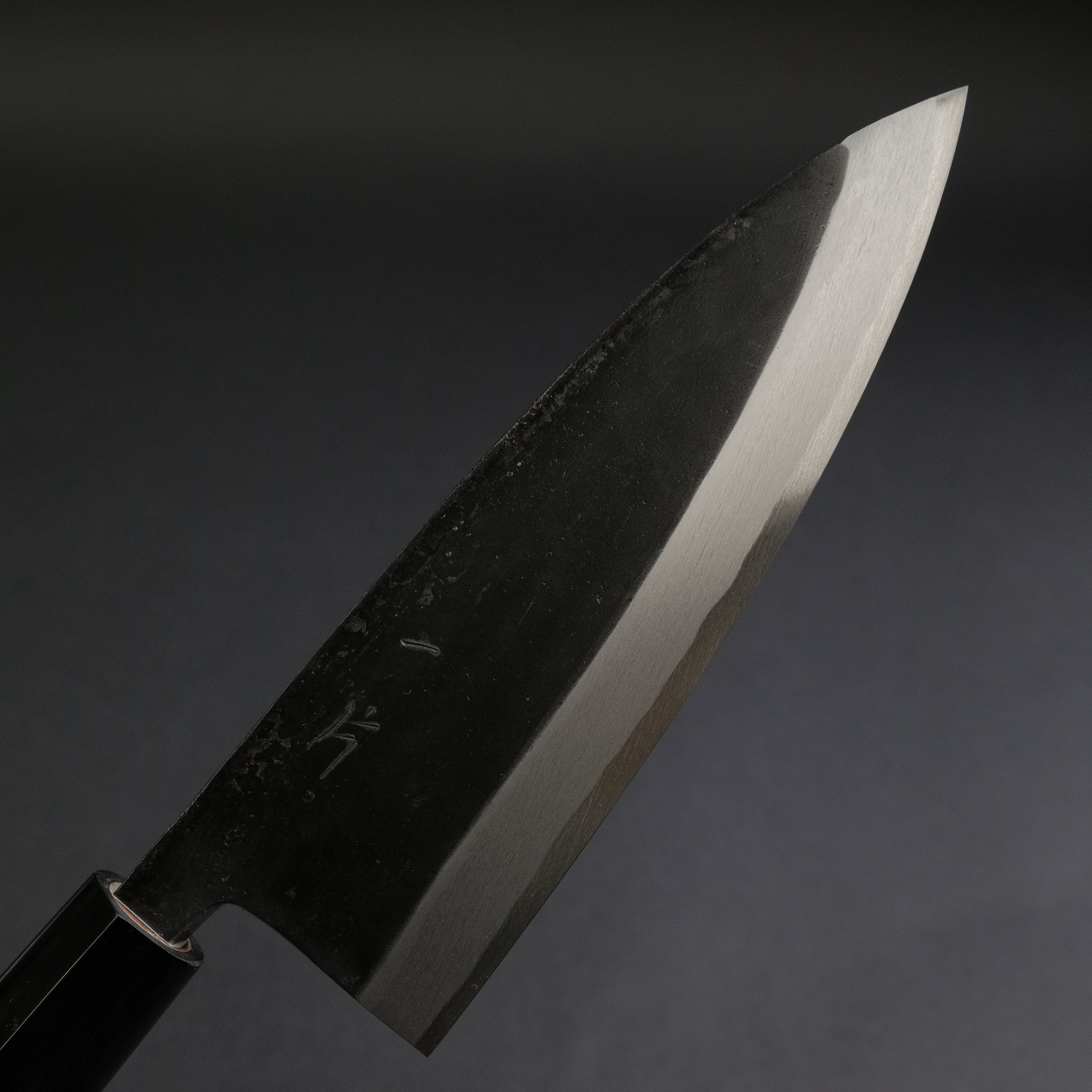 Hitohira White #2 Kurouchi Deba 165mm Japanese Chef Knife - High Carbon Steel Blade with Ho Wood Handle - Perfect for Sushi, Fish Filleting & Asian Cuisine