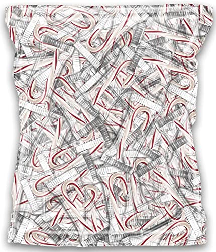 Bulk Christmas Mini Candy Canes - 3 Pounds Individually Wrapped Holiday Treats for Stocking Stuffers, Party Favors & Gift Bags